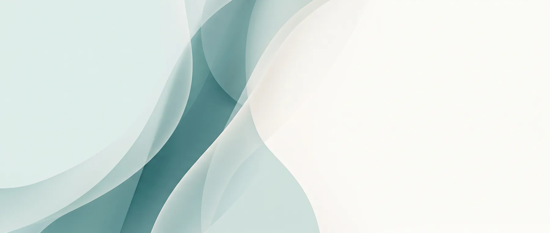 Translucent overlapping teal planes suggesting layers and permeation